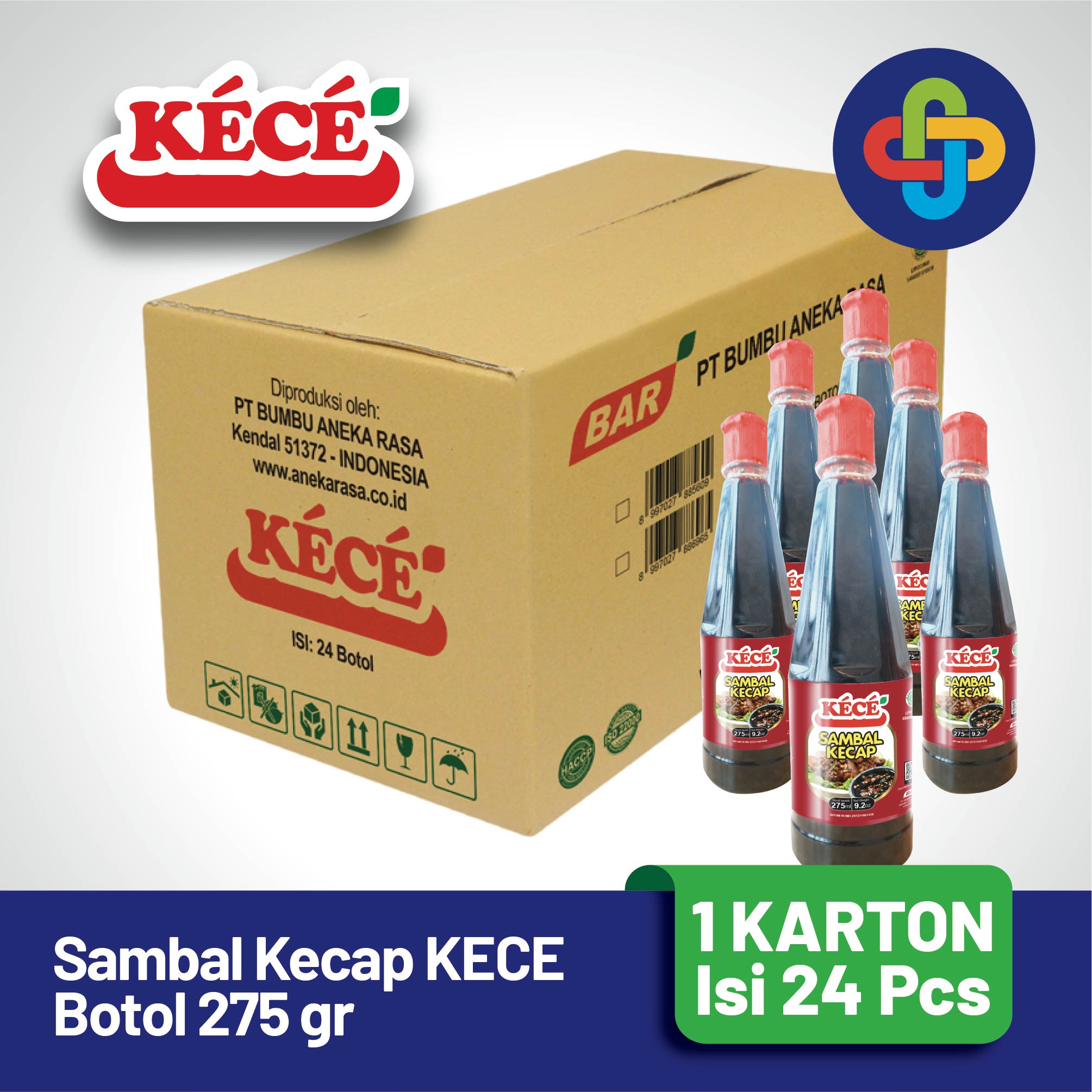 Sambal Kecap KECE Botol 275 gr